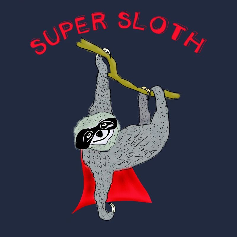 super sloth sloth chill sleep slow nerd lazy