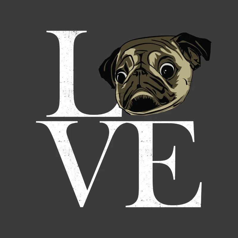 Mops blanc