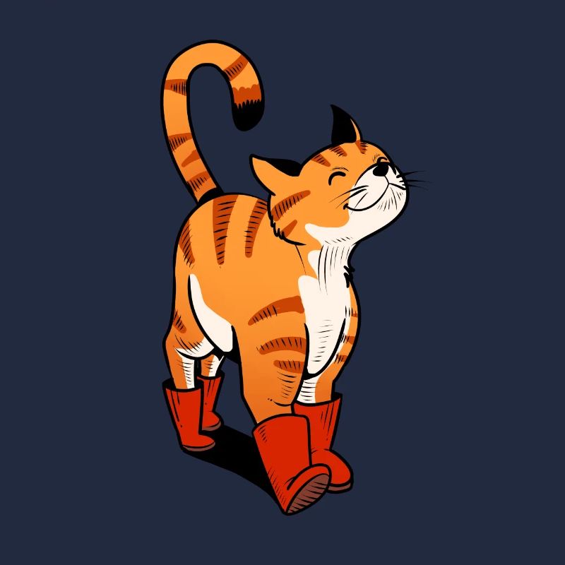 Botte de chat chaussures Chat Rayé chat