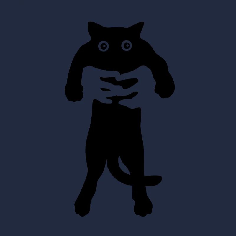 schwarze Katze