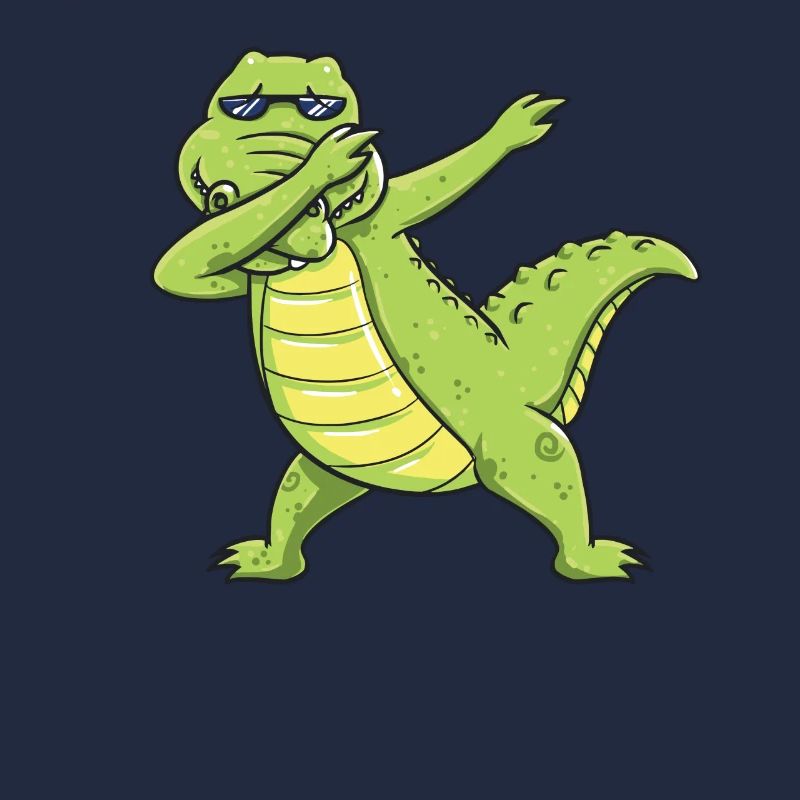 Dabbing Dab Tanz Krokodil Geschenk Geburtstag Kind