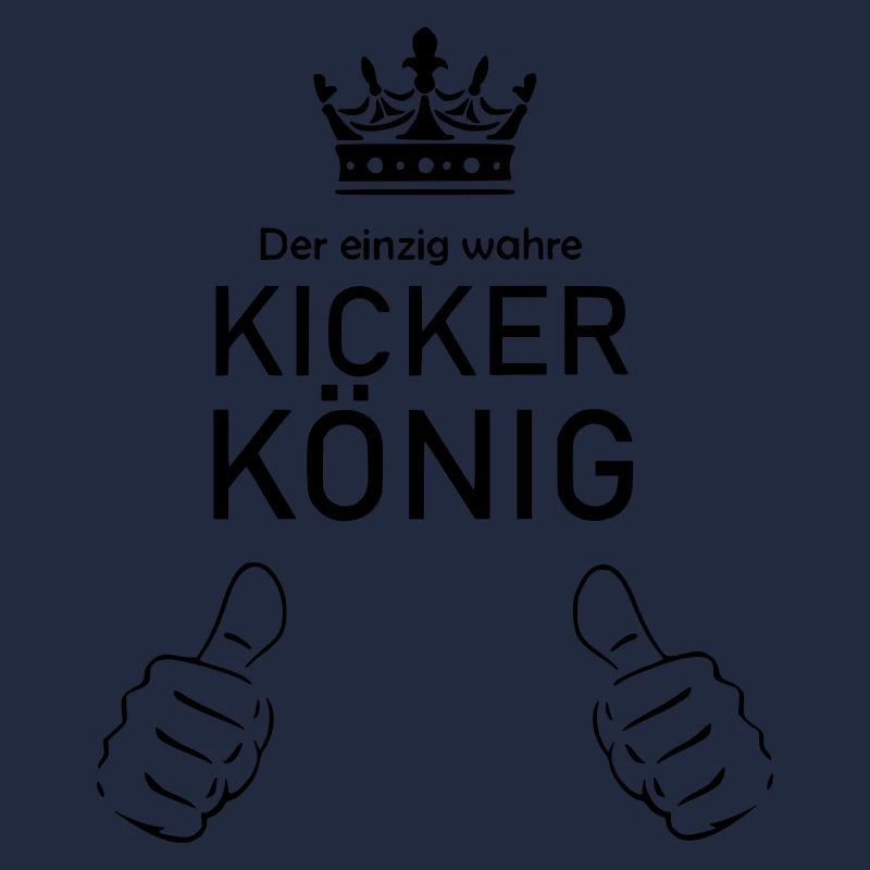 Kicker König Table Soccer Geschenk Idee