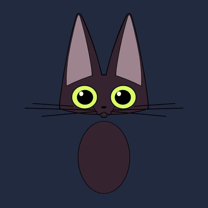 Schwarze Katze