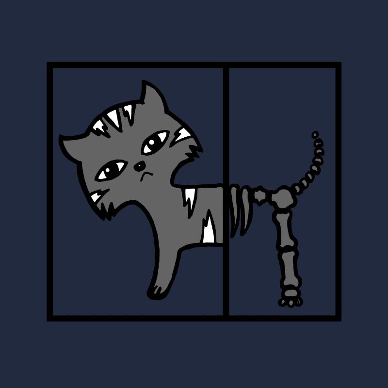 La physique du chat de Schroederer Cat Schrödinger