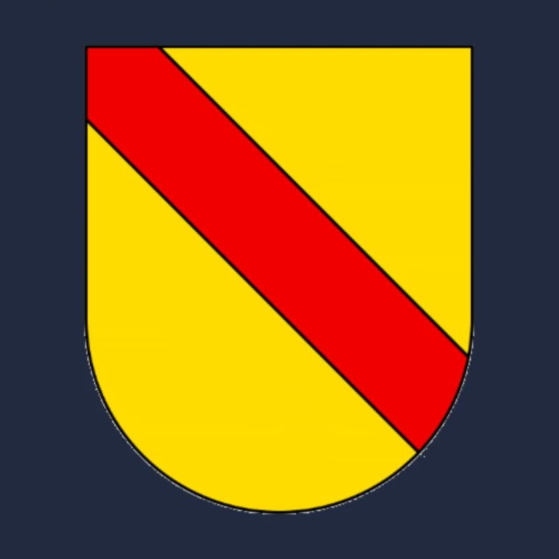 Badisches Wappen einfach