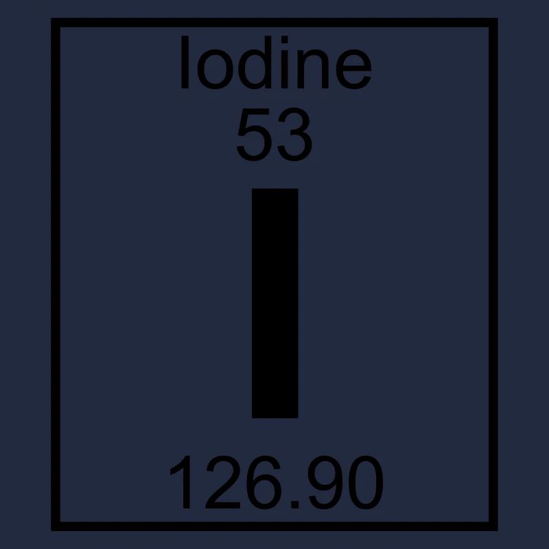 Element 053 - I (iodine) - Full