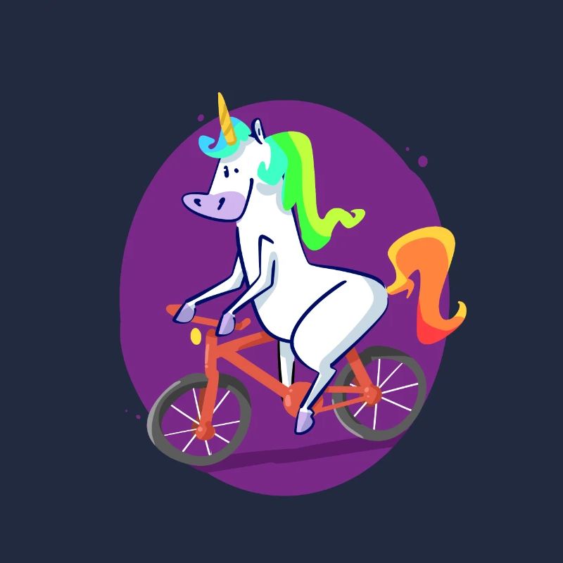 Vélo de licorne