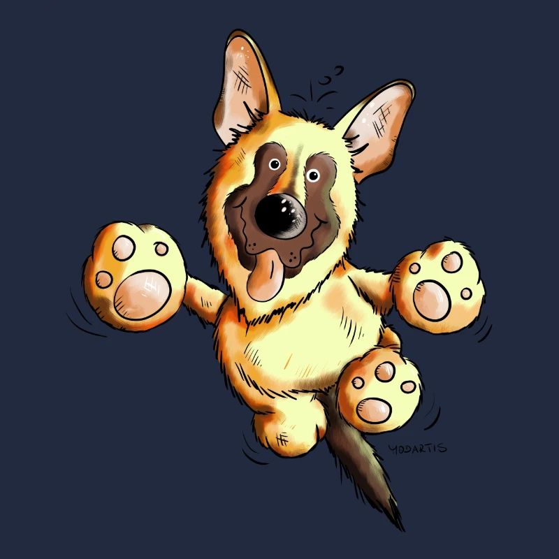 Funny German Shepherd