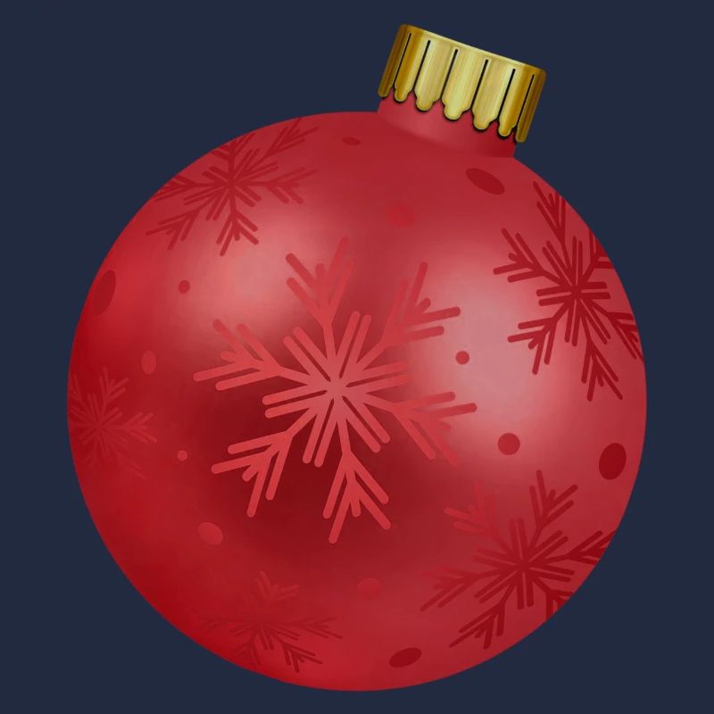 Weihnachtskugel schwanger Babybauch Geschenk