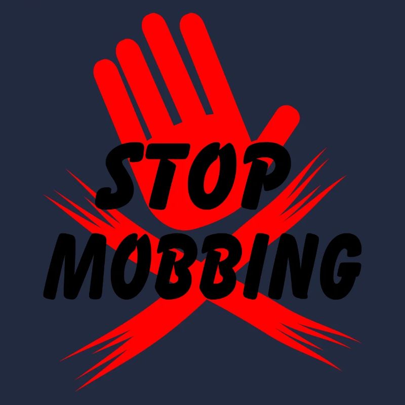 Stop mobbing hand