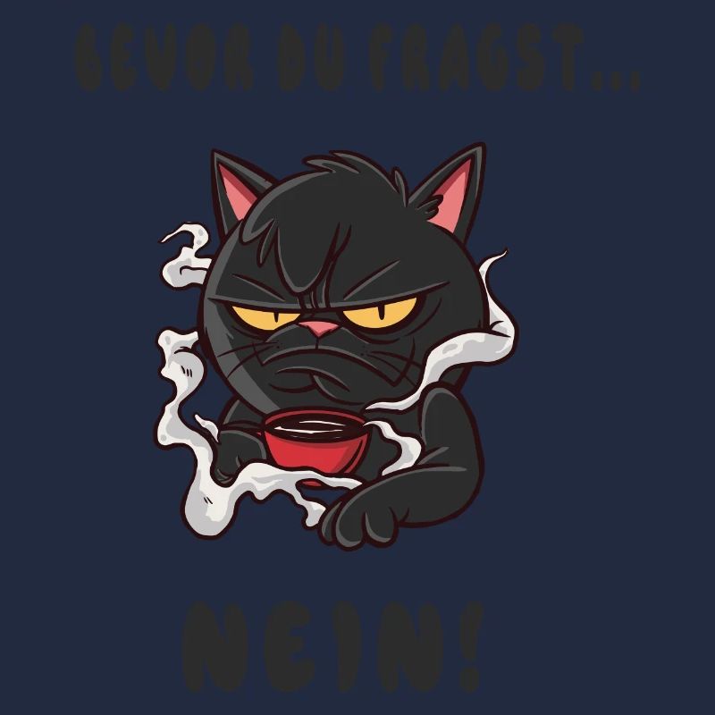 Lustiges Katzen Design