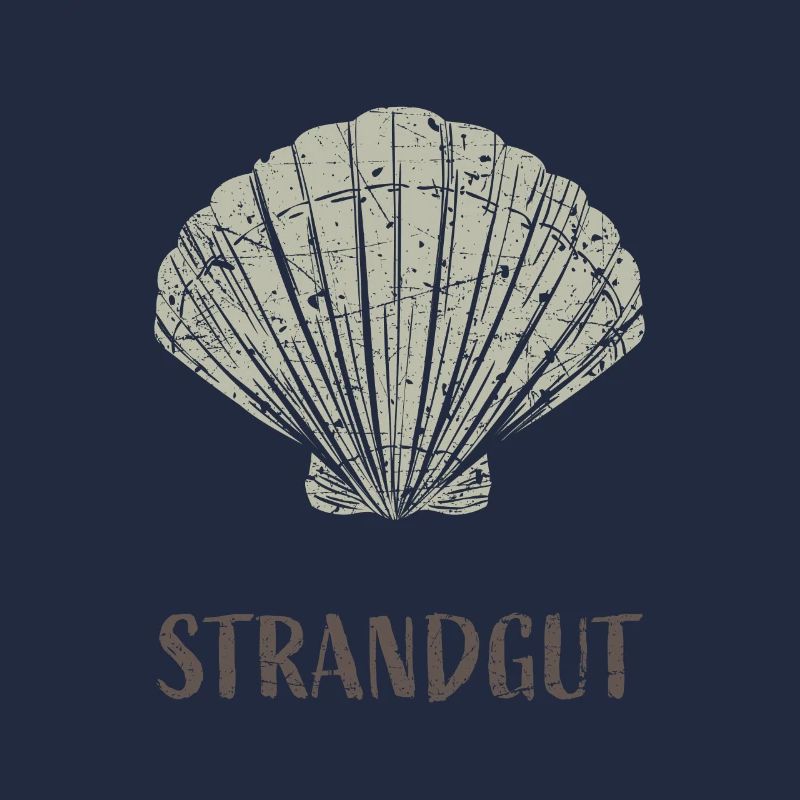 Strandgut Muschel Meer