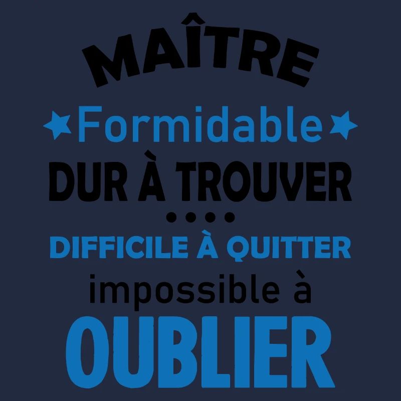 Maître formidable idée cadeau maître d'école