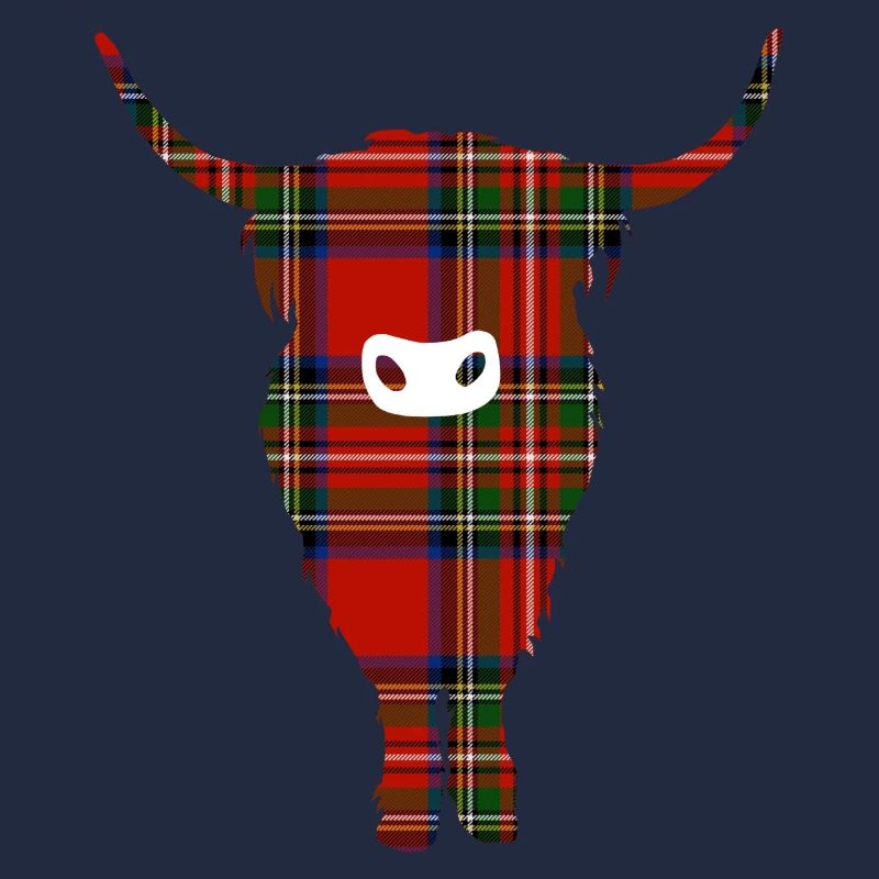 Tartan Highland Coo