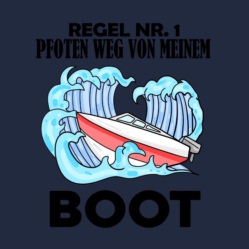 Motorboot Kapitän Boot Boote Seefahrt Geschenk