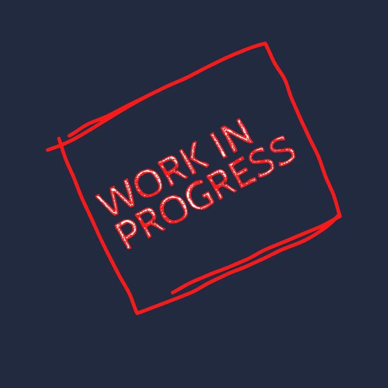 work in progress - Funny Gift Idea for Students