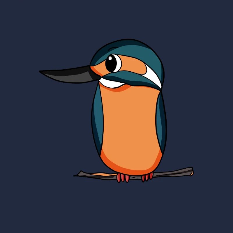 Martin-pêcheur Oiseau bleu