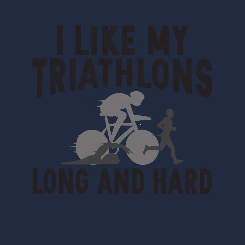 Ich Mag Meine Triathlons Lang Triathlet
