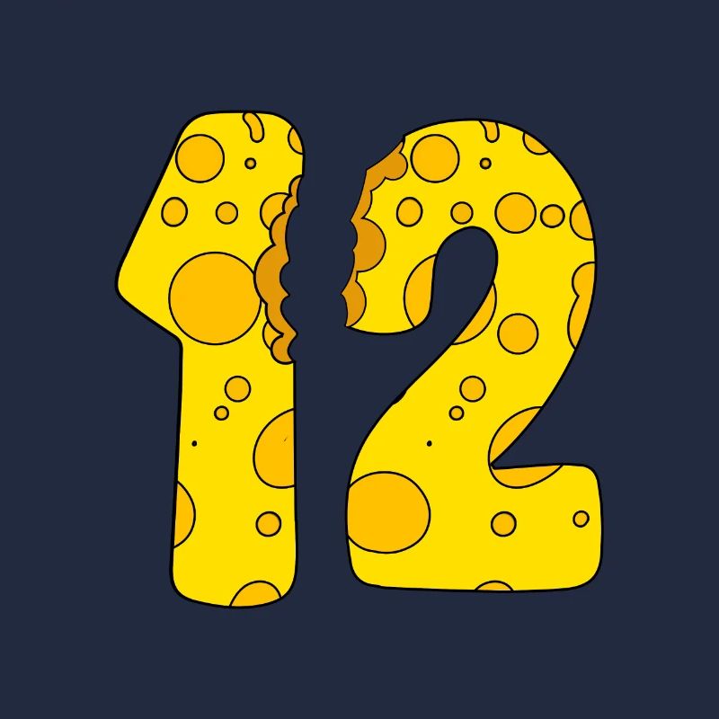 Fromage 12 ans - Cadeau 12e anniversaire