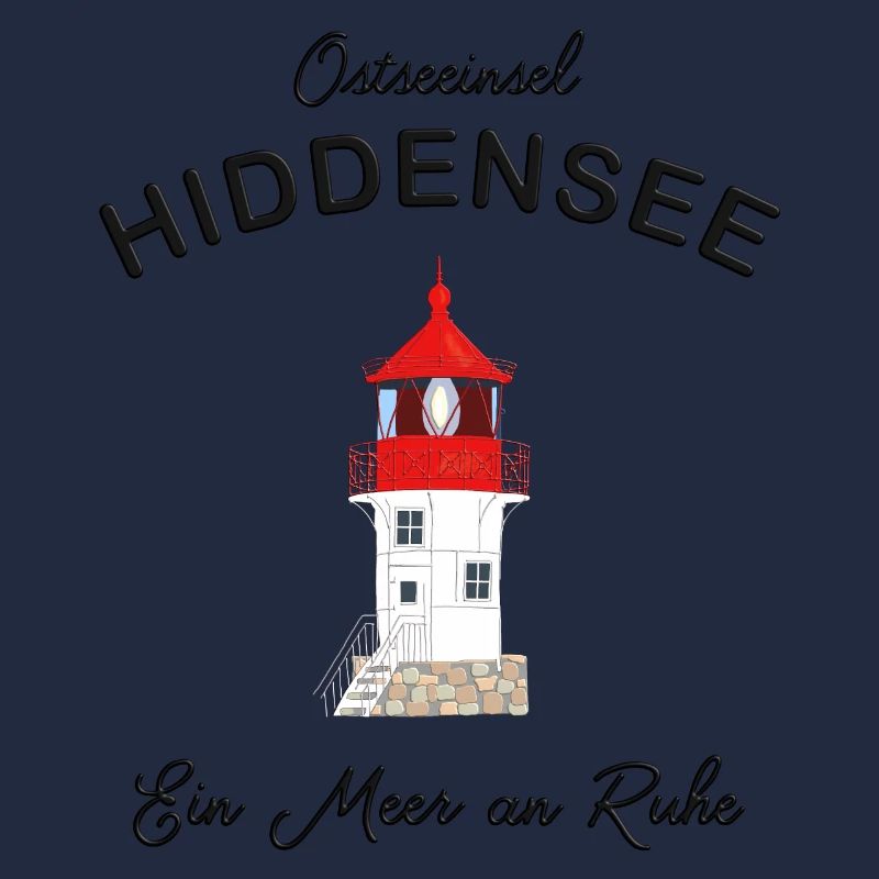 Hiddensee, ein Meer an Ruhe, Leuchtturm Gellen