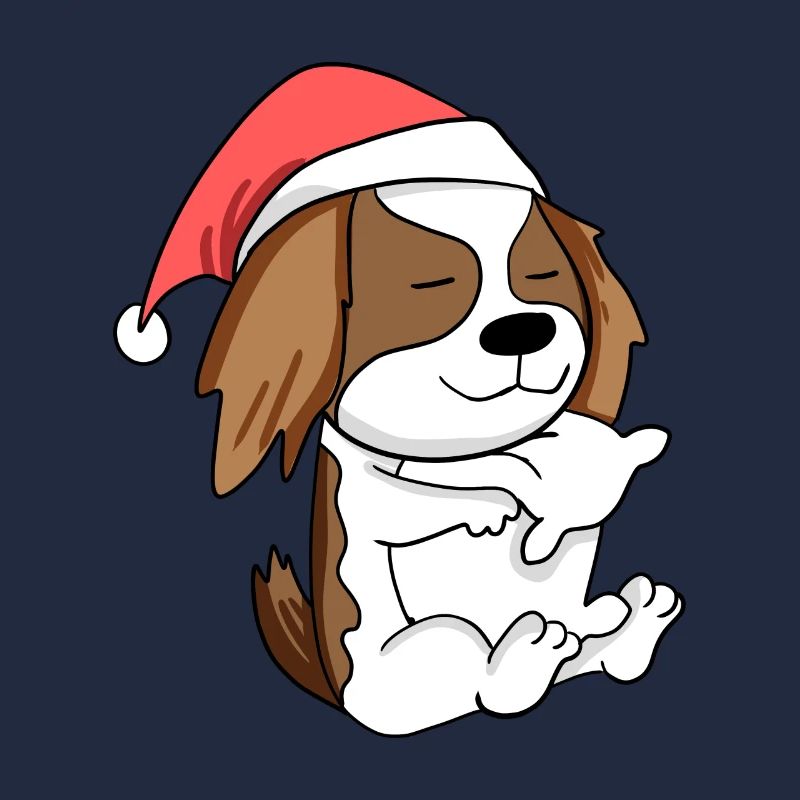 Cavalier King Charles Spaniel Chien Noël