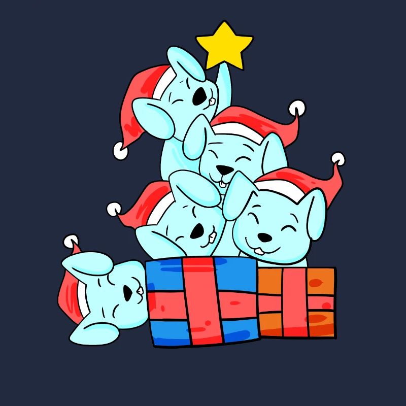 Arbre de Noël Lapin