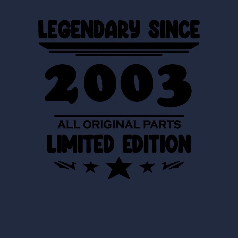 2003 - Né 2003 - Année de construction 2003