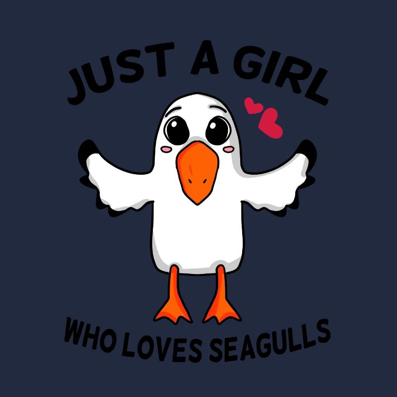 Möwe Spruch Mädchen Nordsee