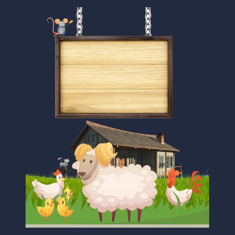 Pasture Pals Rustic-Bauernhof-Schild