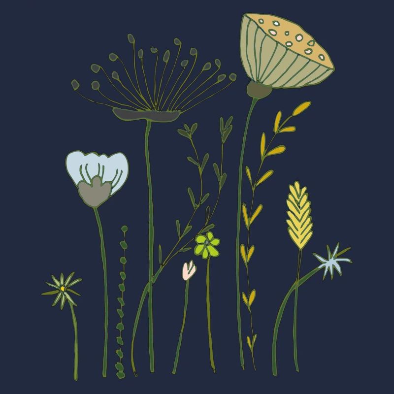 Fleurs séchées