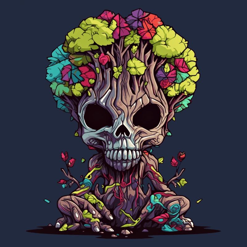 Tree Skull Bloom