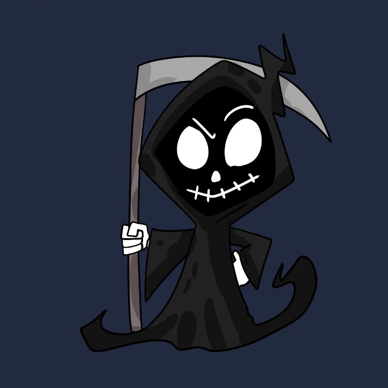 Sensenmann mit Sense - Halloween