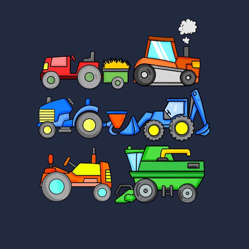 Construction site vehicles