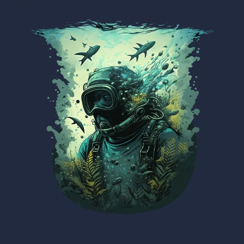 Plongeurs sous l’eau
