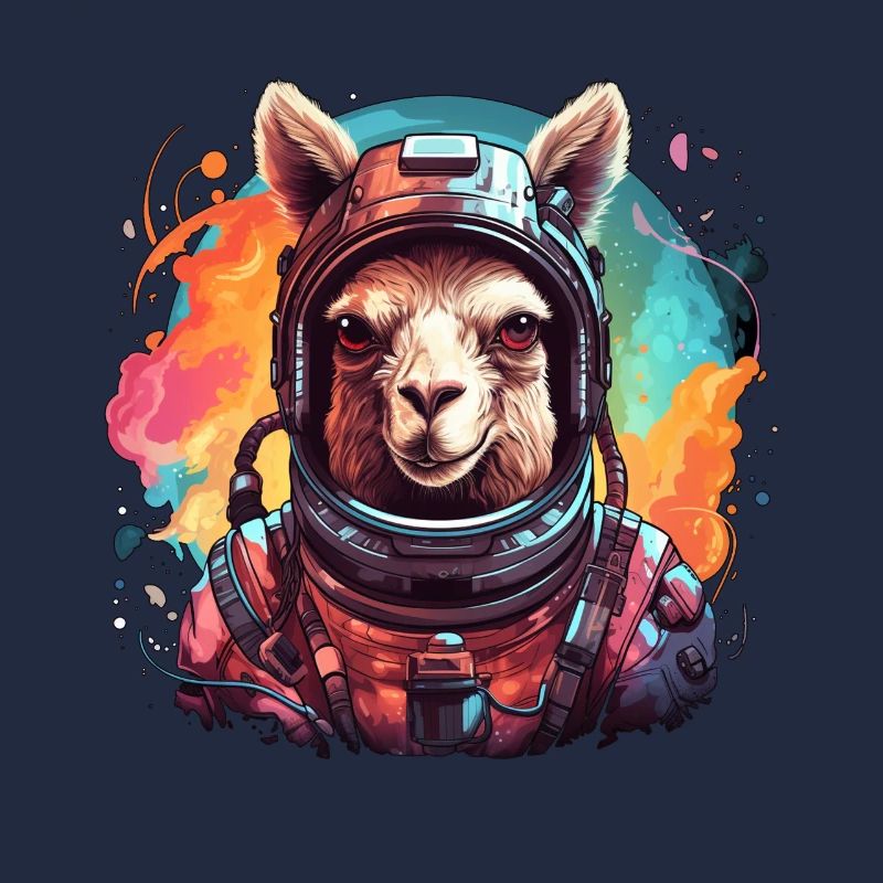 Astronaut Lama