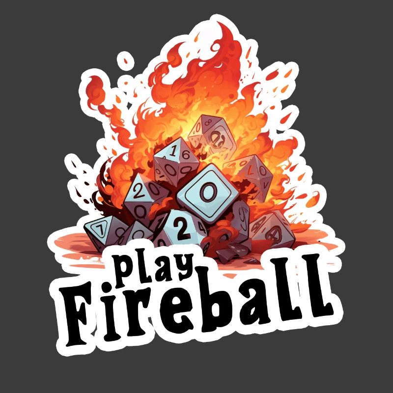 Exaggerated Fireball – Cube Chaos RPG