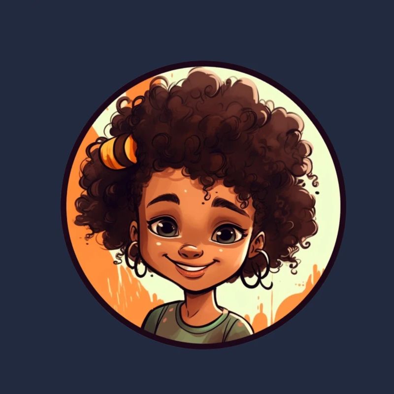 Lebendige Comic-Charakter Illustration