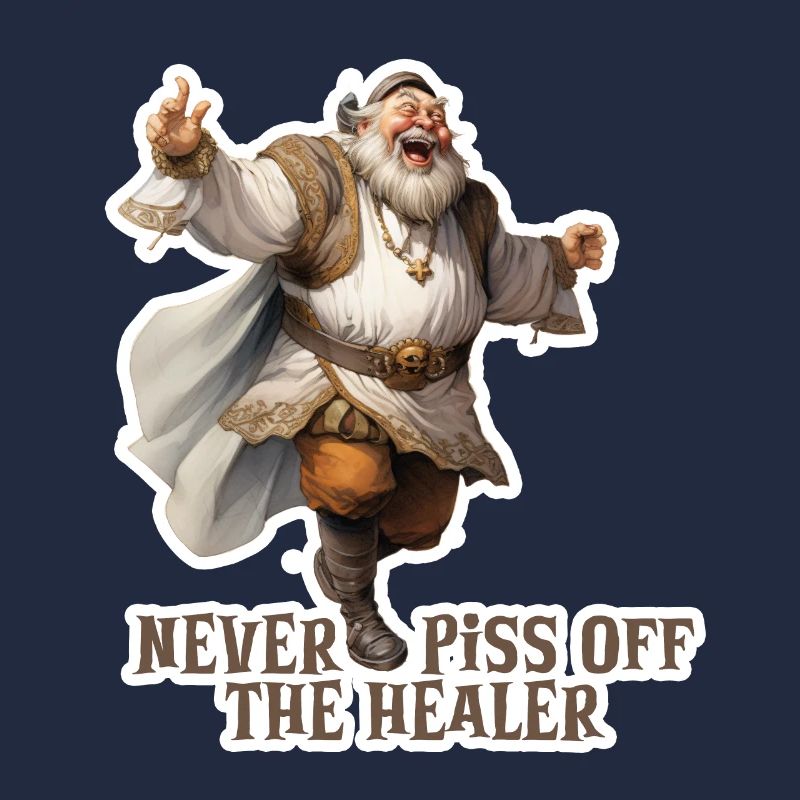 Never Stop the Healer – Funny RPG Design