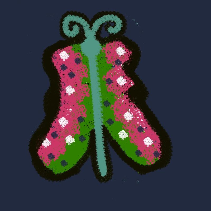 Été Papillon Insecte Insecte Papillon Enfant