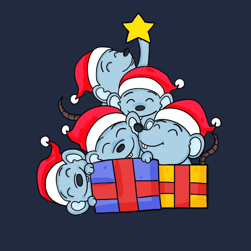Mouse Tree Christmas Christmas Tree