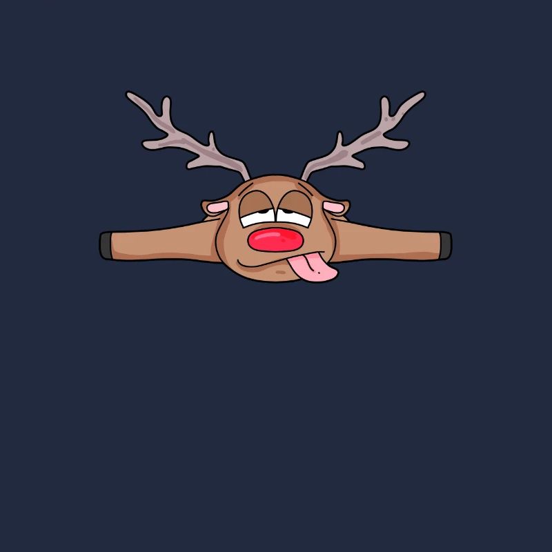 Roe deer lying down