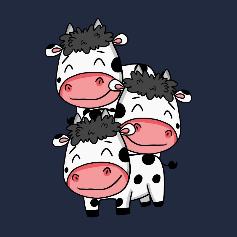 Cute Cows - Cow Motif