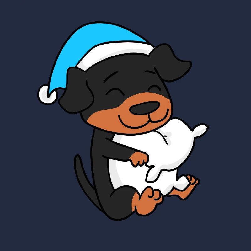 Rottweiler Sleeping Fatigue Dog