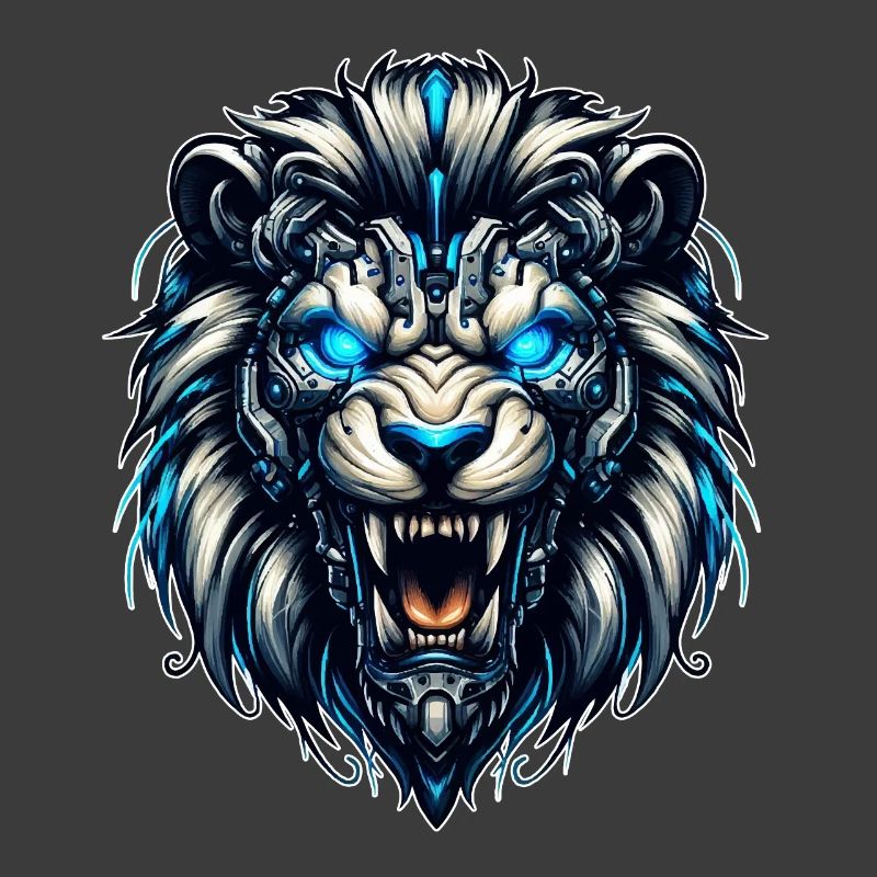 Lion Cyborg Robot Gift