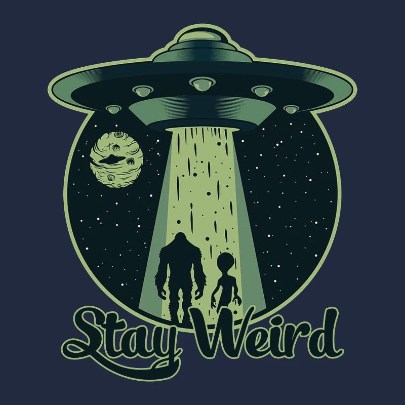 Bleib seltsam - UFO, Alien