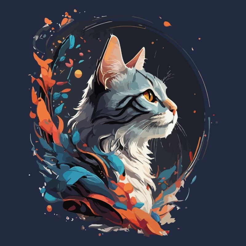 Colorful Cat