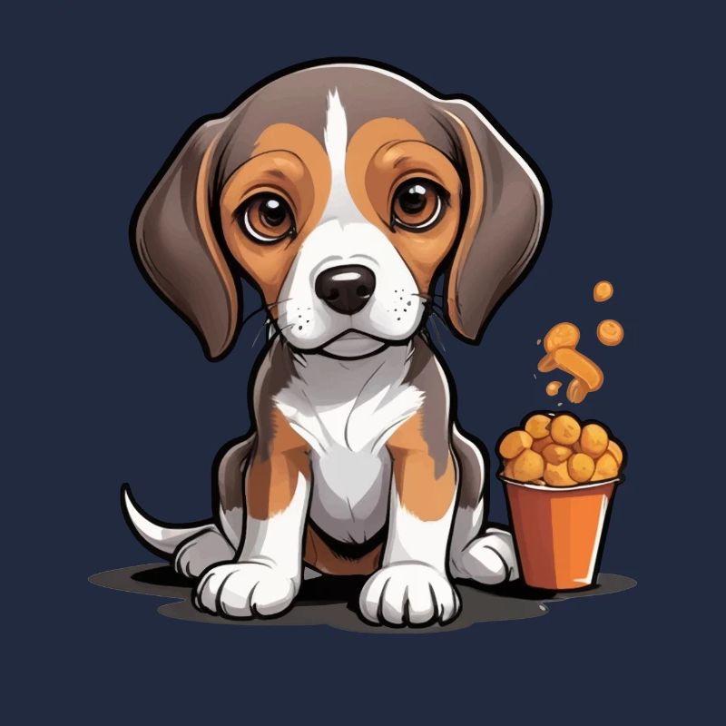 Beagle Snack Time