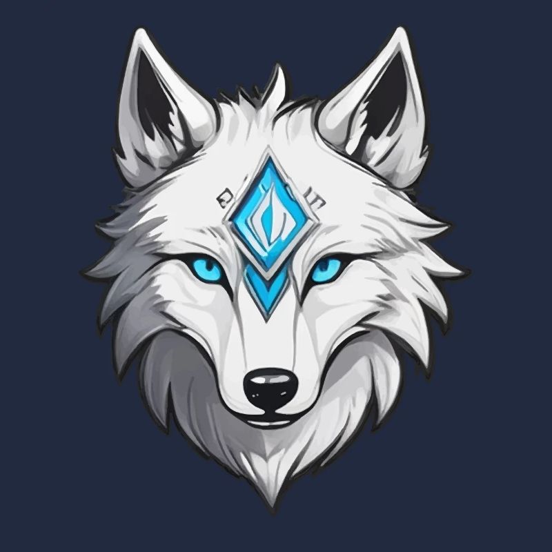 Weißer Wolf