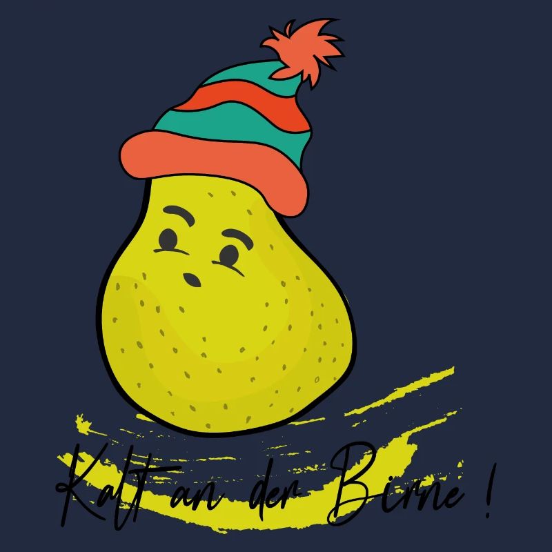 Pear with cap
