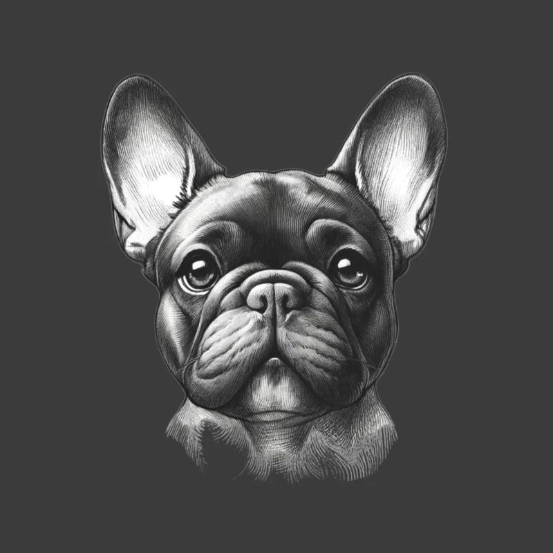 Entzückendes Frenchie-Gesicht